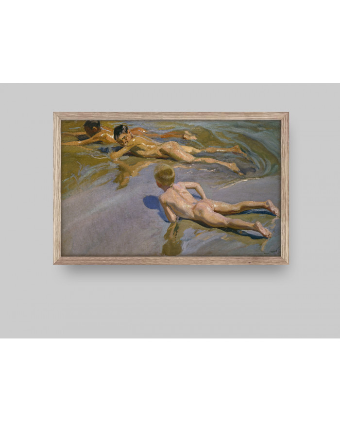 Joaquín Sorolla, Chicos en la playa, 1910