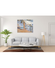 Joaquín Sorolla, El baño del caballo, 1909