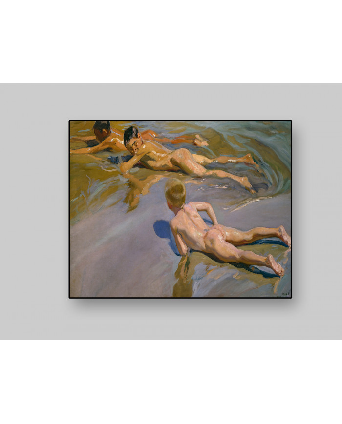 Joaquín Sorolla, Chicos en la playa, 1910