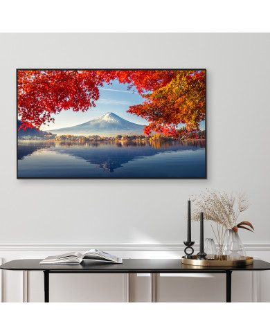 Lago Kawaguchiko junto al Monte Fuji, Japón Lago Kawaguchiko junto al Monte Fuji, Japón