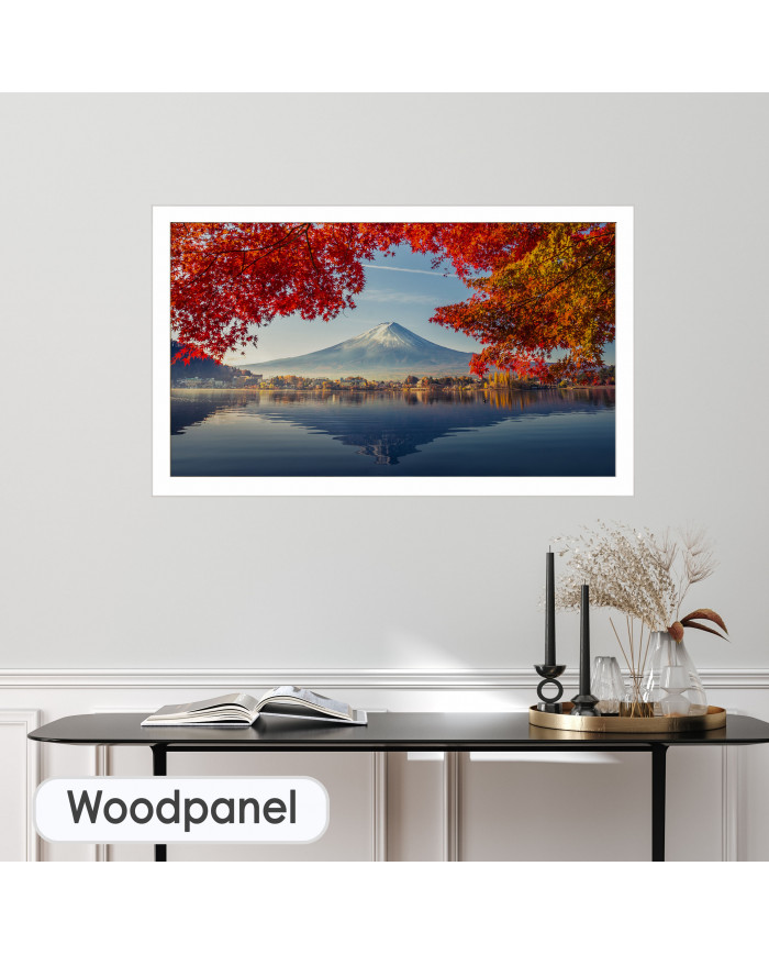 Lago Kawaguchiko junto al Monte Fuji, Japón