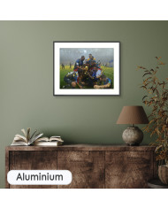 Celebración de la victoria de Francia en la Copa Mundial de Fútbol de Rúsia 2018