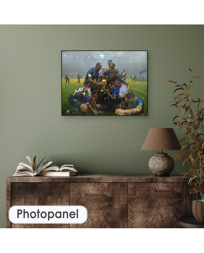 Celebración de la victoria de Francia en la Copa Mundial de Fútbol de Rúsia 2018