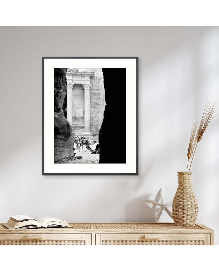 Entrada a Petra, Jordania