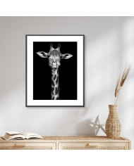 Retrato de una jirafa, Nairobi, Kenia