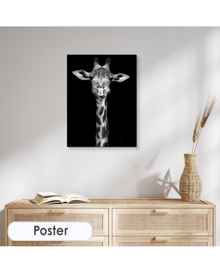 Retrato de una jirafa, Nairobi, Kenia