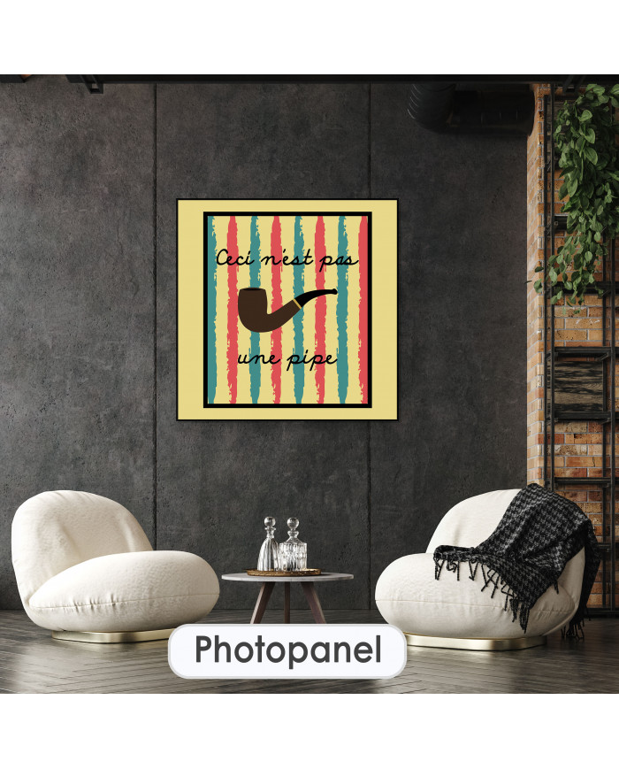 Ceci n'est pas une pipe, a tribute to René Magritte