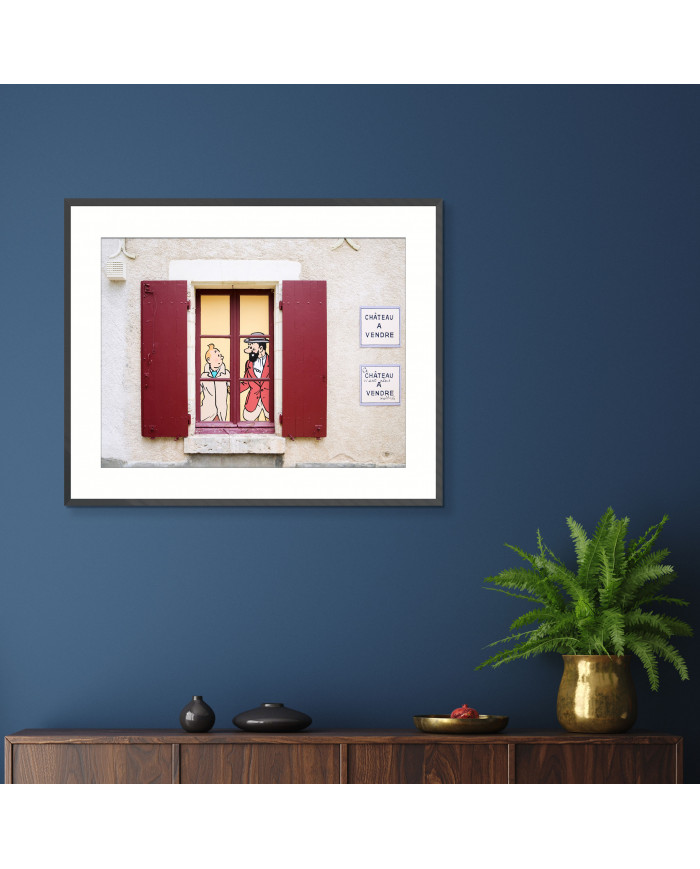 Tintín en el Castillo de Cheverny, Francia