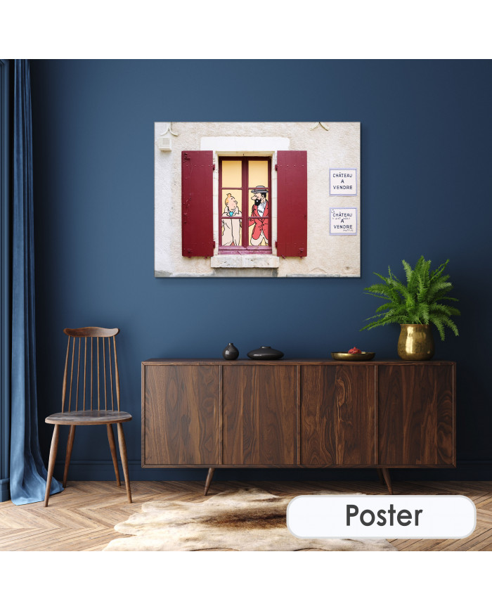 Tintín en el Castillo de Cheverny, Francia