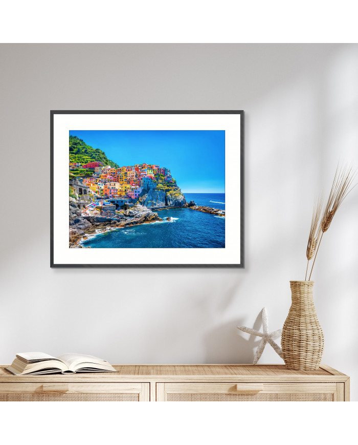 Manarola,  Cinque Terre, Mar de Liguria, Italia