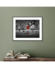 Johan Cruyff y Franz Beckenbauer, Final Mundial Alemania 1974