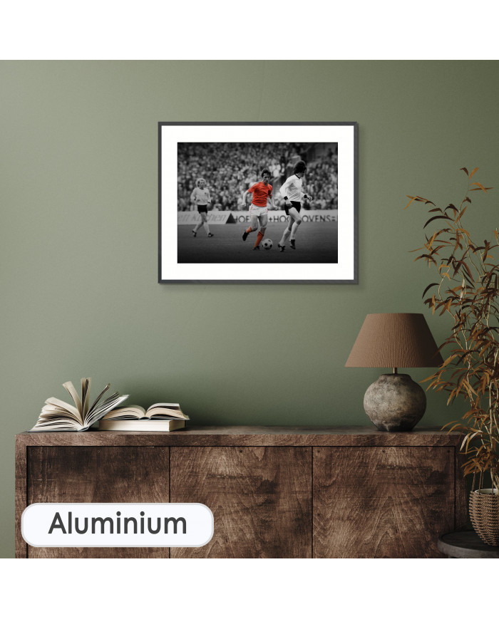 Johan Cruyff y Franz Beckenbauer, Final Mundial Alemania 1974