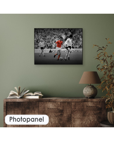 Johan Cruyff y Franz Beckenbauer, Final Mundial Alemania 1974 Johan Cruyff y Franz Beckenbauer, Final Mundial Alemania 1974