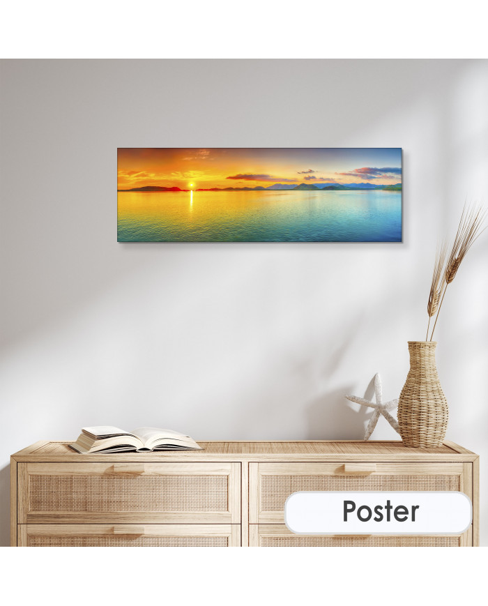 Atardecer en el mediterráneo