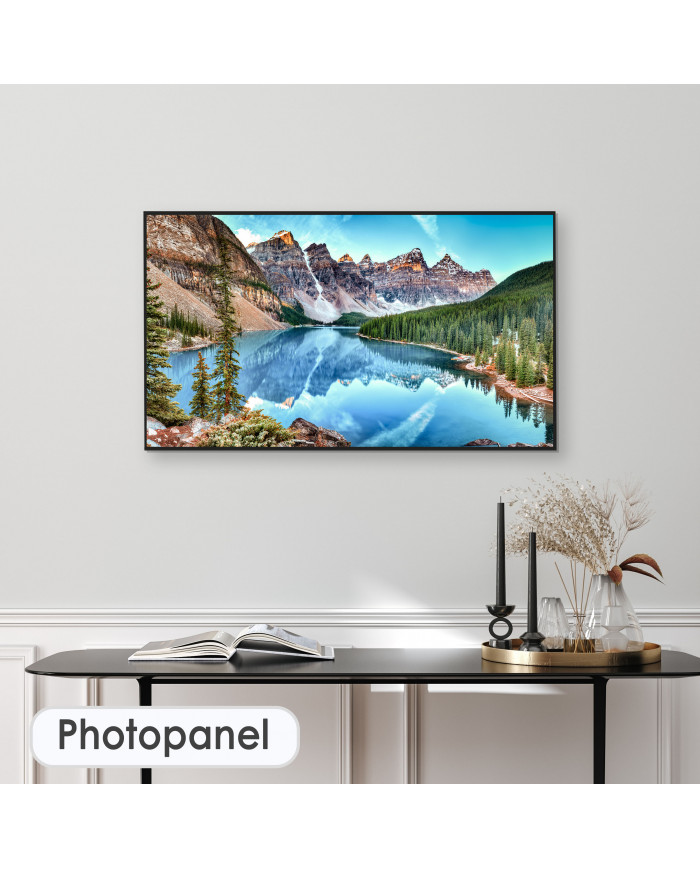 Lago Moraine en el Parque Nacional Banff, Alberta, Canadá