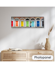 Puertas coloridas en Dublin, Irlanda