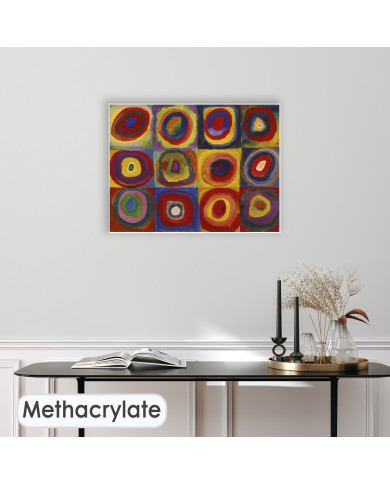 Kandinsky, Farbstudie quadrate Kandinsky, Farbstudie quadrate