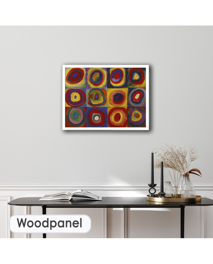 Kandinsky, Farbstudie quadrate