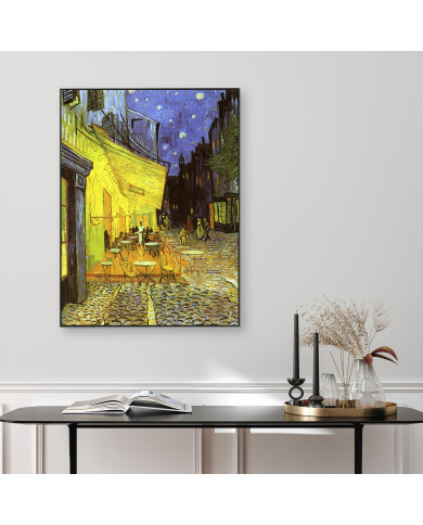 Vincent Van Gogh, Terrasse du café le soir Vincent Van Gogh, Terrasse du café le soir