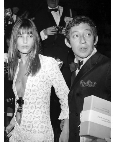 Serge Gainsbourg con Jane Birkin Serge Gainsbourg con Jane Birkin