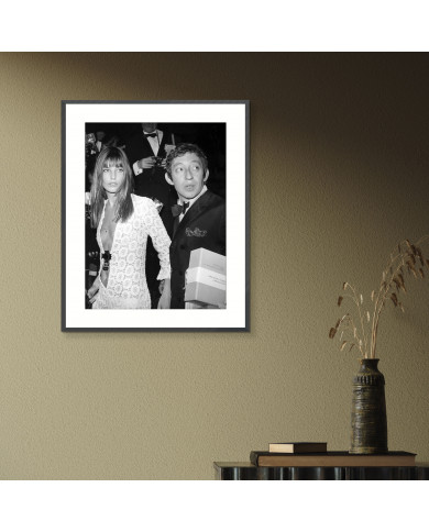 Serge Gainsbourg con Jane Birkin Serge Gainsbourg con Jane Birkin