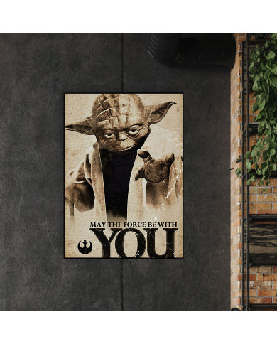 Maestro Yoda en "Que la fuerza te acompañe" Maestro Yoda en "Que la fuerza te acompañe"