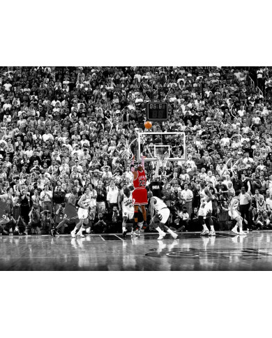 Michael Jordan, último tiro en el NBA Michael Jordan, último tiro en el NBA