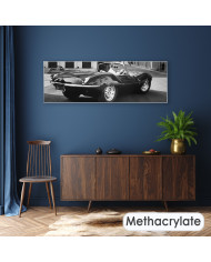 Steve Mcqueen conduciendo su Jaguar