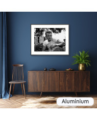 James Dean sur le tournage du film de Nicholas Ray (1955)