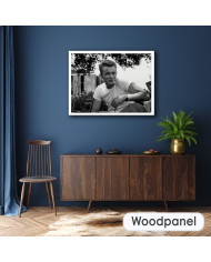 James Dean sur le tournage du film de Nicholas Ray (1955)