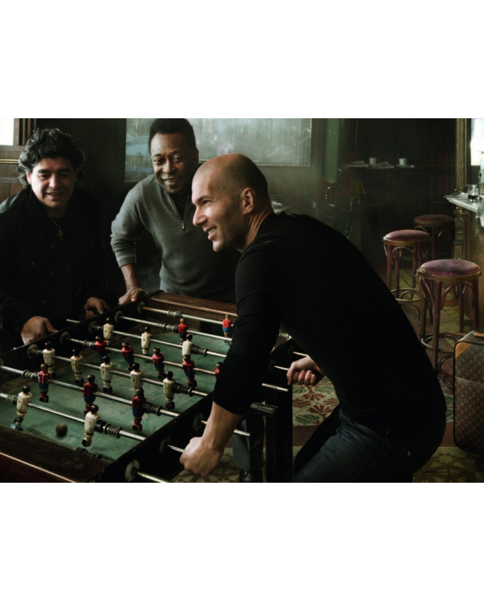 Maradona, Pelé y Zidane