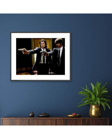 John Travolta y Samuel L Jackson en  "Pulp Fiction" John Travolta y Samuel L Jackson en  "Pulp Fiction"