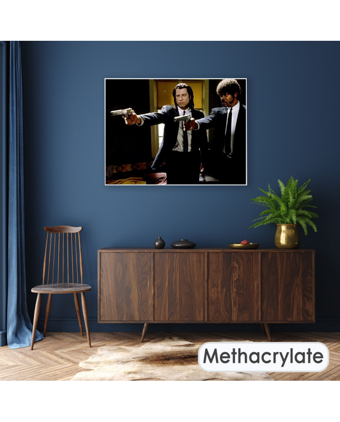 John Travolta y Samuel L Jackson en  "Pulp Fiction"