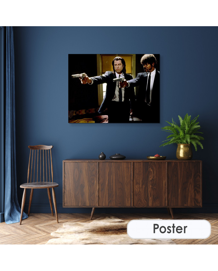 John Travolta y Samuel L Jackson en  "Pulp Fiction"