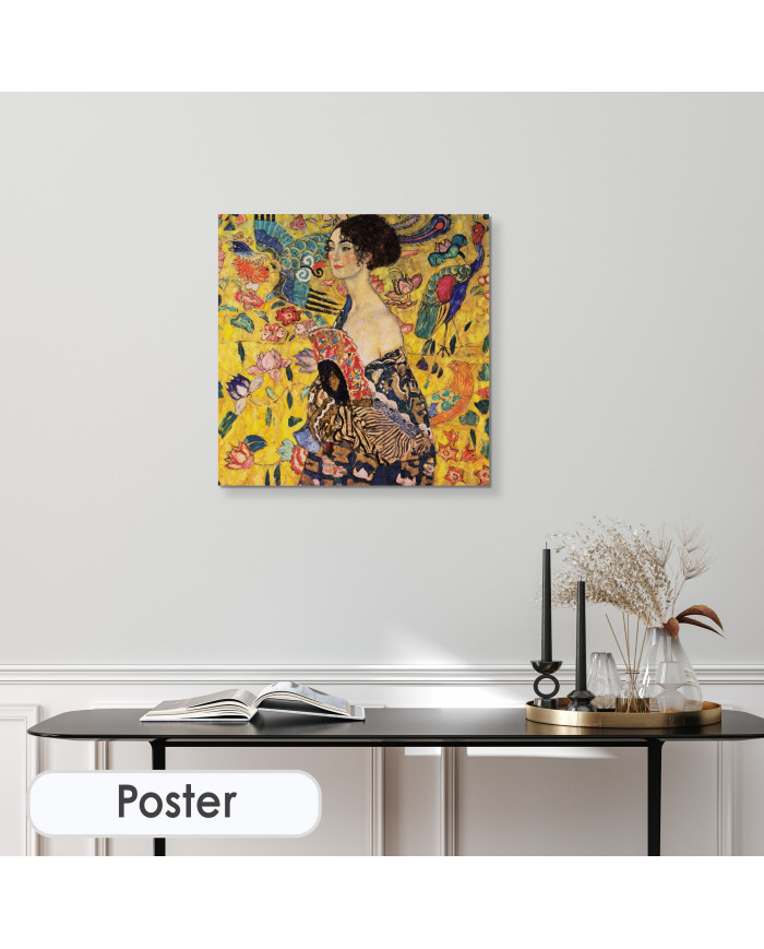 Gustav Klimt, Woman with fan