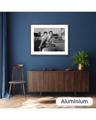 Gregory Peck y Audrey Hepburn en "Vacaciones en Roma", 1953