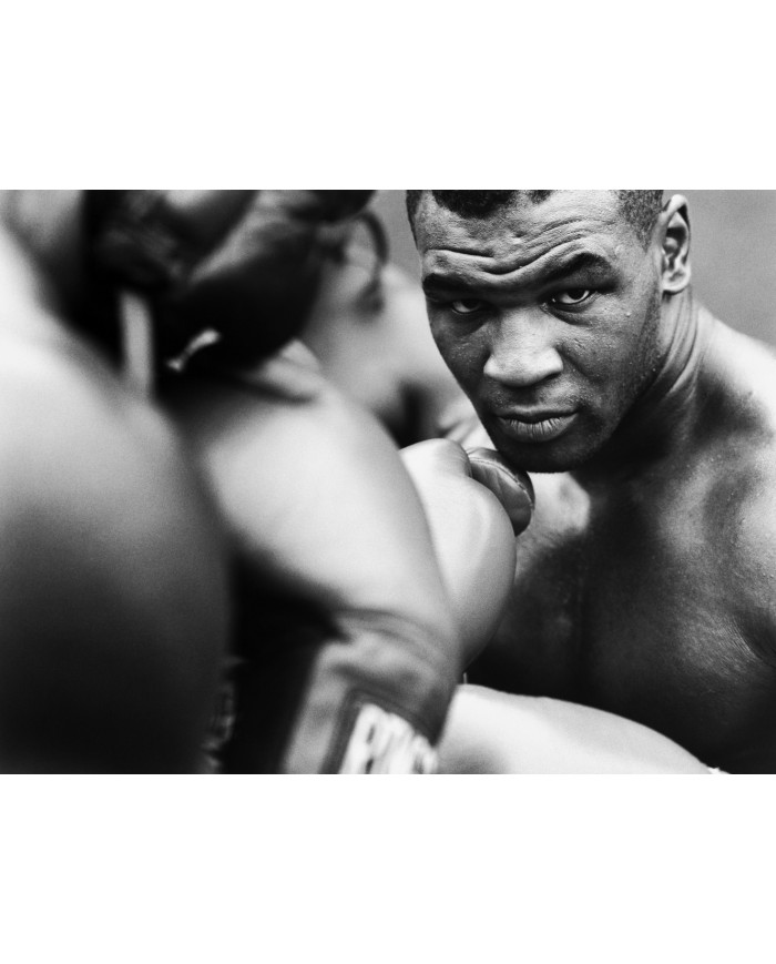 Mike Tyson, campeón mundial más joven de la historia del boxeo de los pesos pesados