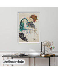 Egon Schiele, Seated Woman with Bent Knee, 1917