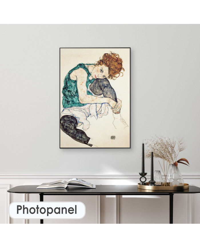 Egon Schiele, Seated Woman with Bent Knee, 1917