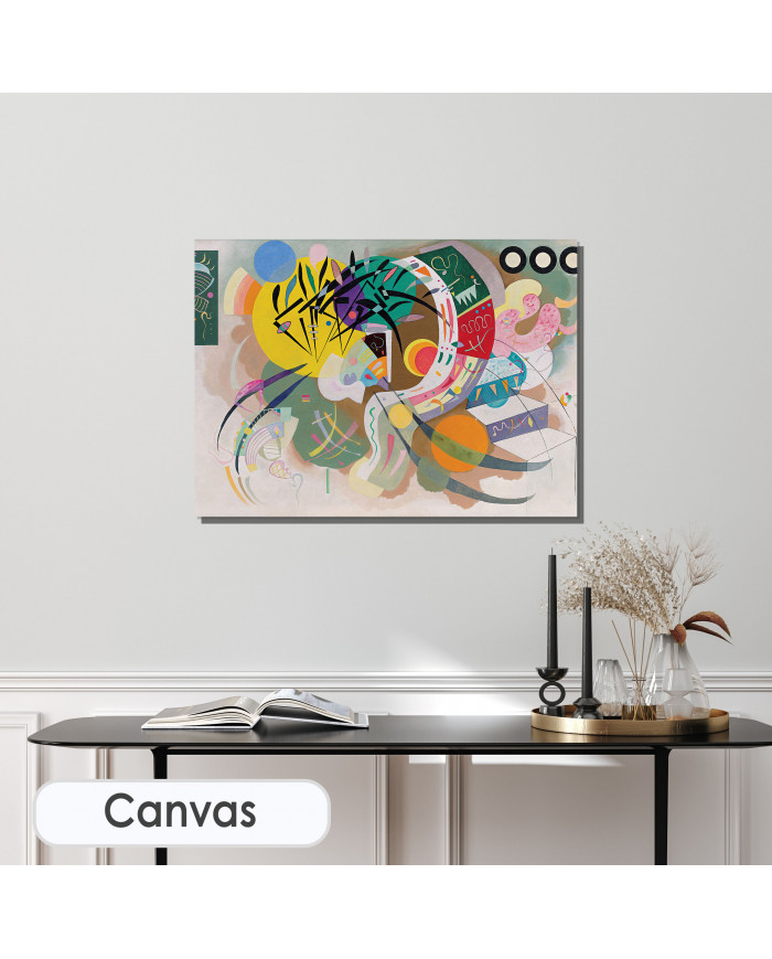 Vasily Kandinsky,  Courbe dominante, 1936