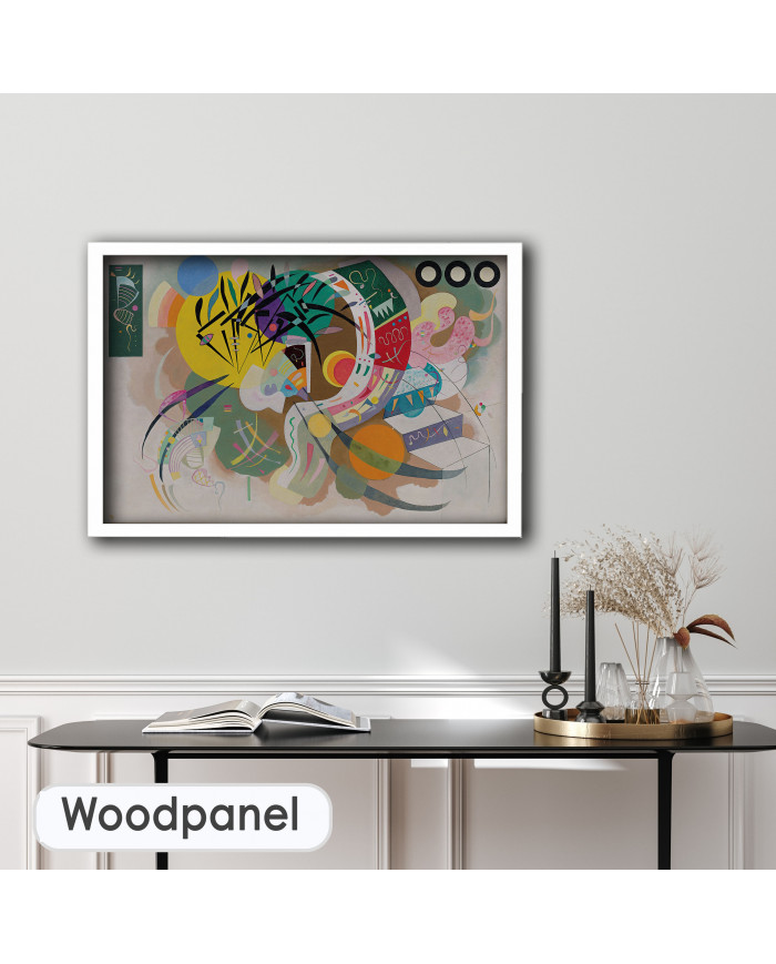 Vasily Kandinsky,  Courbe dominante, 1936