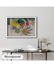 Vasily Kandinsky,  Courbe dominante, 1936