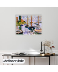 Claude Monet, Voiliers sur la Seine, 1874