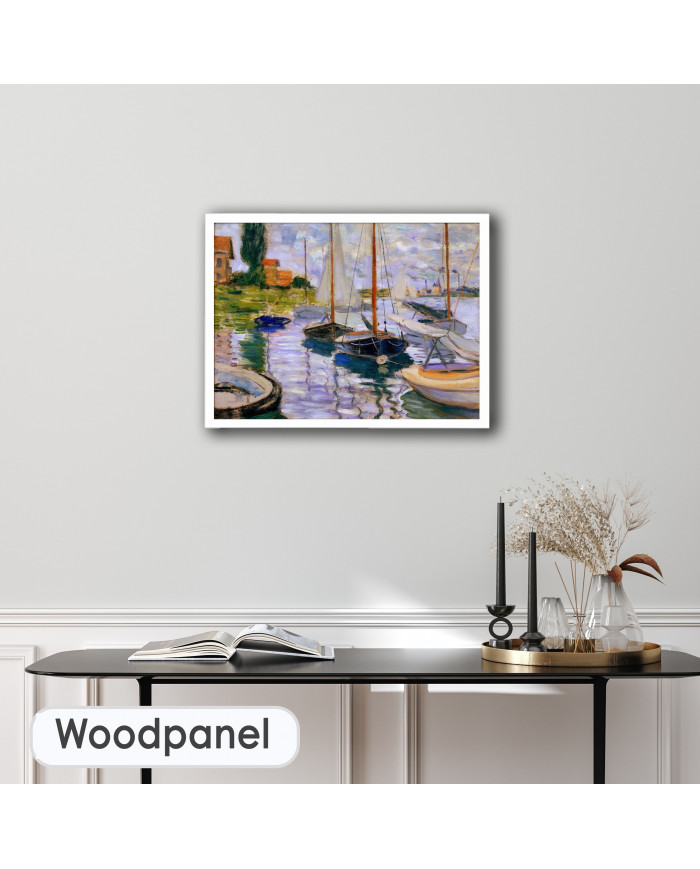 Claude Monet, Voiliers sur la Seine, 1874