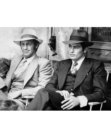 Jean Paul Belmondo y Alain Delon Jean Paul Belmondo y Alain Delon