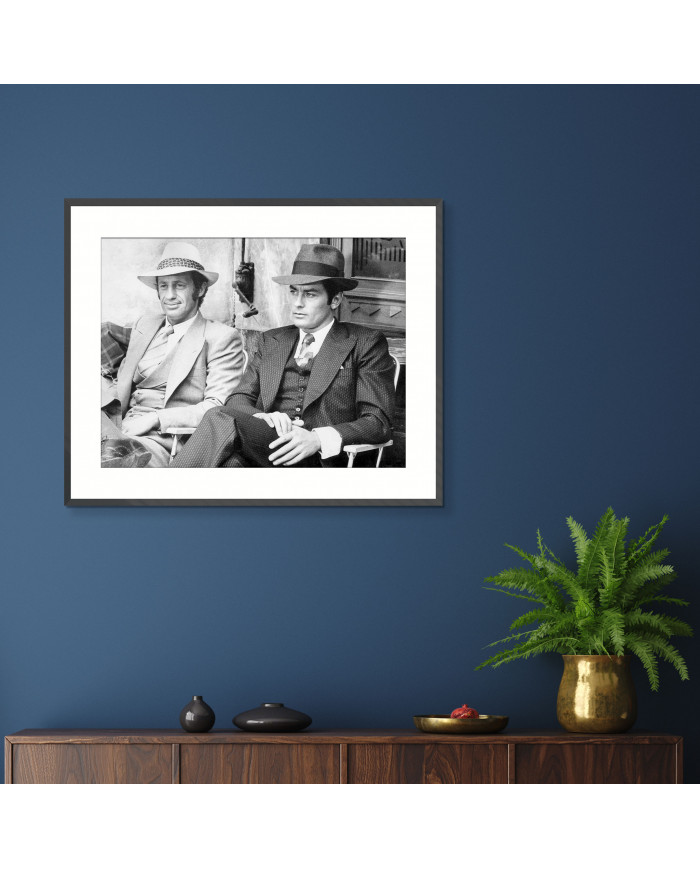 Jean Paul Belmondo y Alain Delon