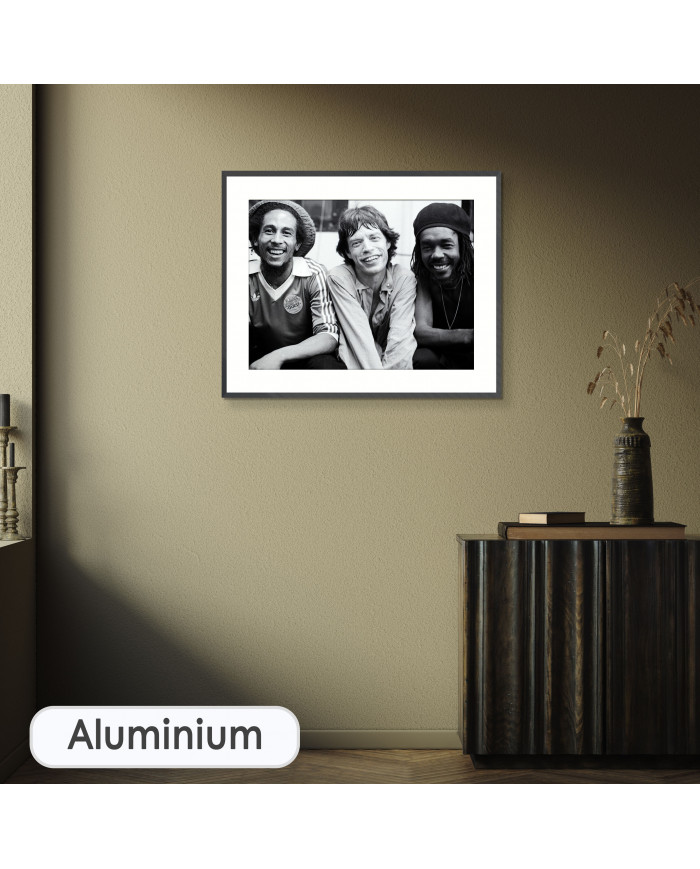 Bob Marley, Mick Jagger y Peter Tosh, 1978