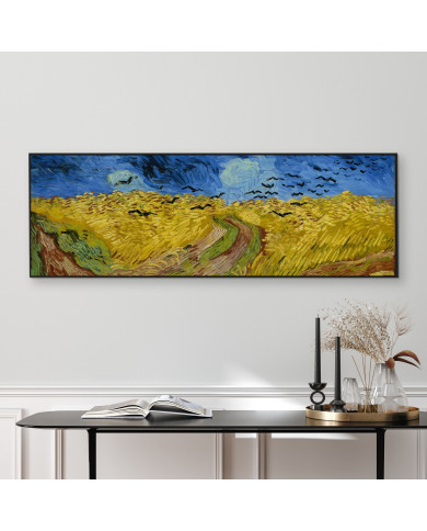 Vincent Van Gogh, Campo de trigo con cuervos, 1890 Vincent Van Gogh, Campo de trigo con cuervos, 1890