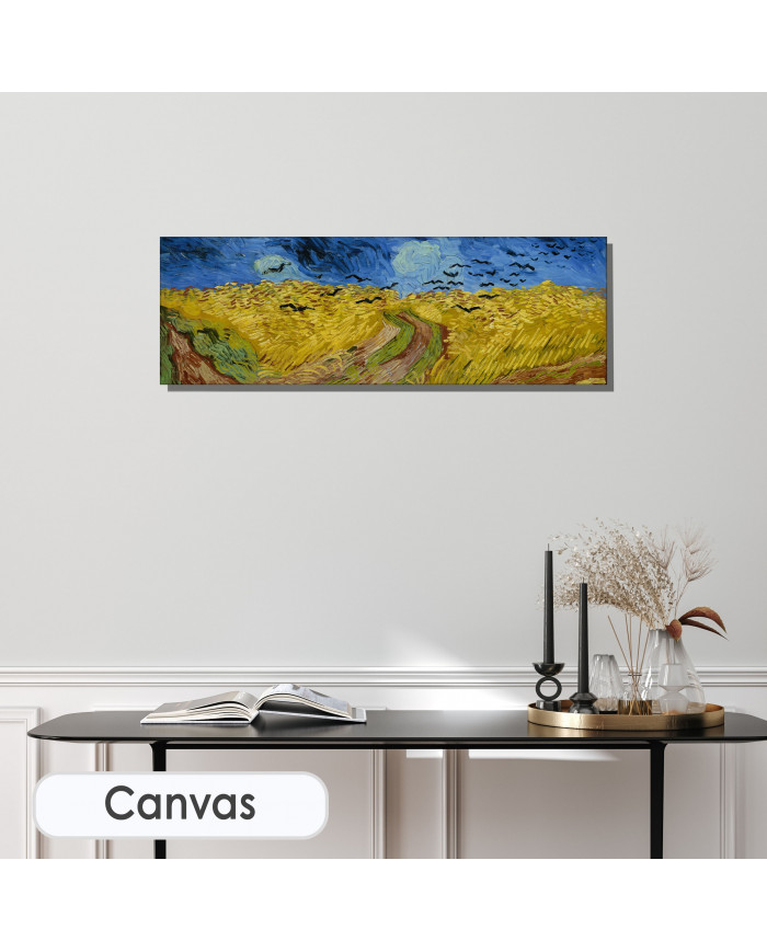 Vincent Van Gogh, Campo de trigo con cuervos, 1890