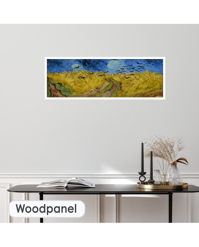 Vincent Van Gogh, Campo de trigo con cuervos, 1890